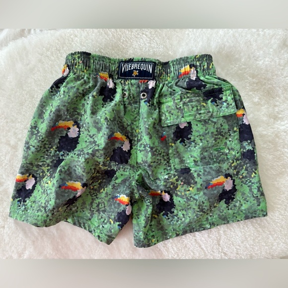 VILEBREQUIN Blue Toucans Merise Swim Shorts Boys - Picture 1 of 7